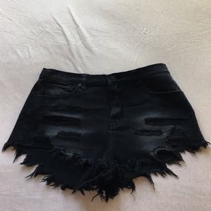 Black Unif Shorts Size 29